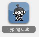 typing club icon in webdesk 